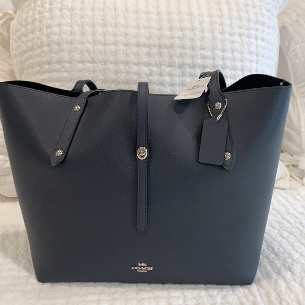 NWT Coach Navy Tote purse